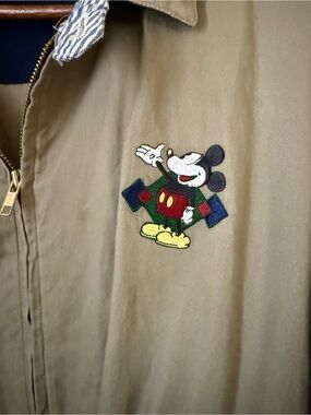 Vintage 1990’s Mickey, Inc. Men’s Khaki Jacket Size Large
